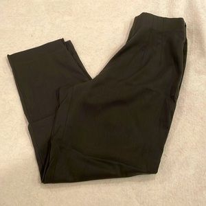 Briggs Olive colored side zip pants -Size 10 P